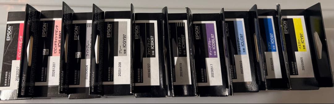 EPSON純正 SC-PX1V用インク全色