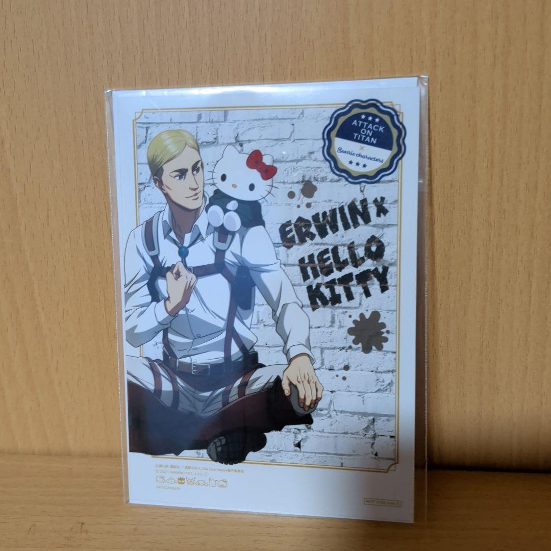 進撃の巨人 サンリオ アクリルスタンド他まとめ売り エルヴィン・リヴァイ
