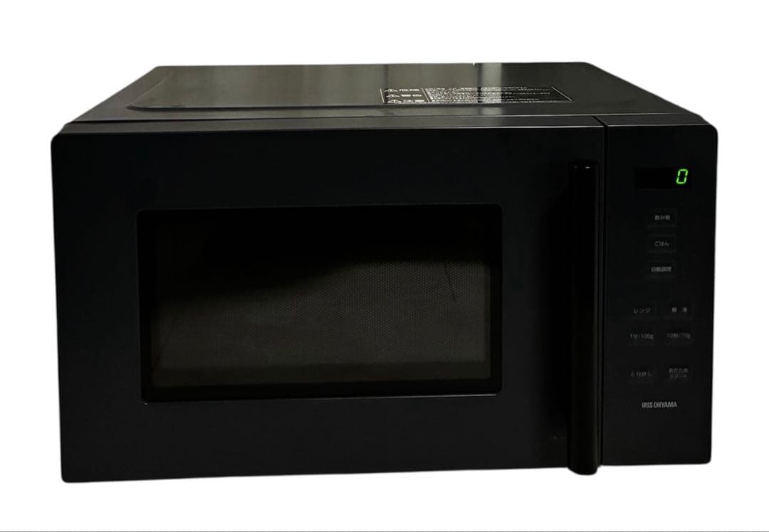 ✨美品✨アイリスオーヤマ 電子レンジ MB-F187-H 2024年製 ブラック