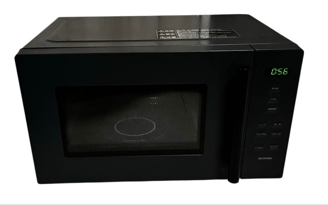 ✨美品✨アイリスオーヤマ 電子レンジ MB-F187-H 2024年製 ブラック