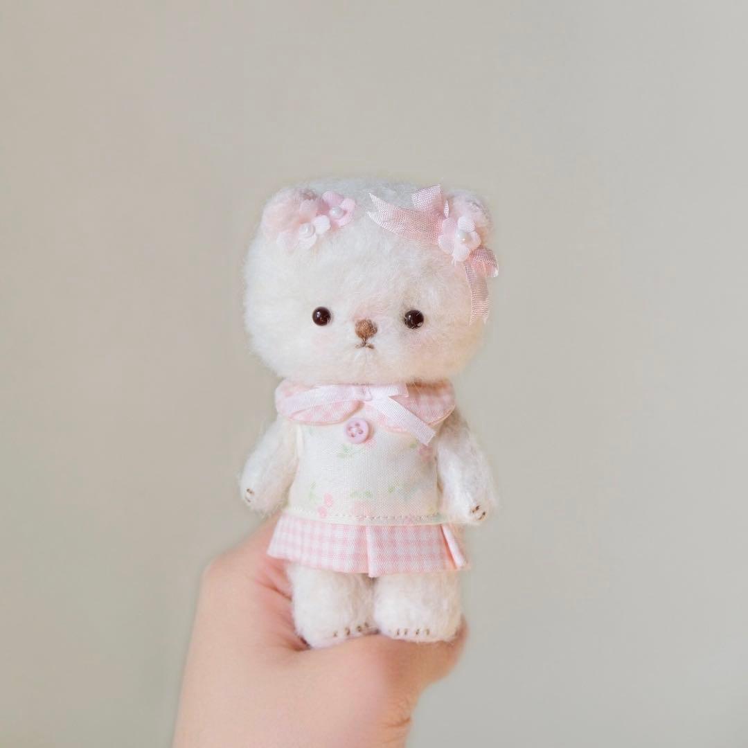 ベイビー仔猫 アーティストベア 海外作家様 ハンドメイド ぬいぐるみ