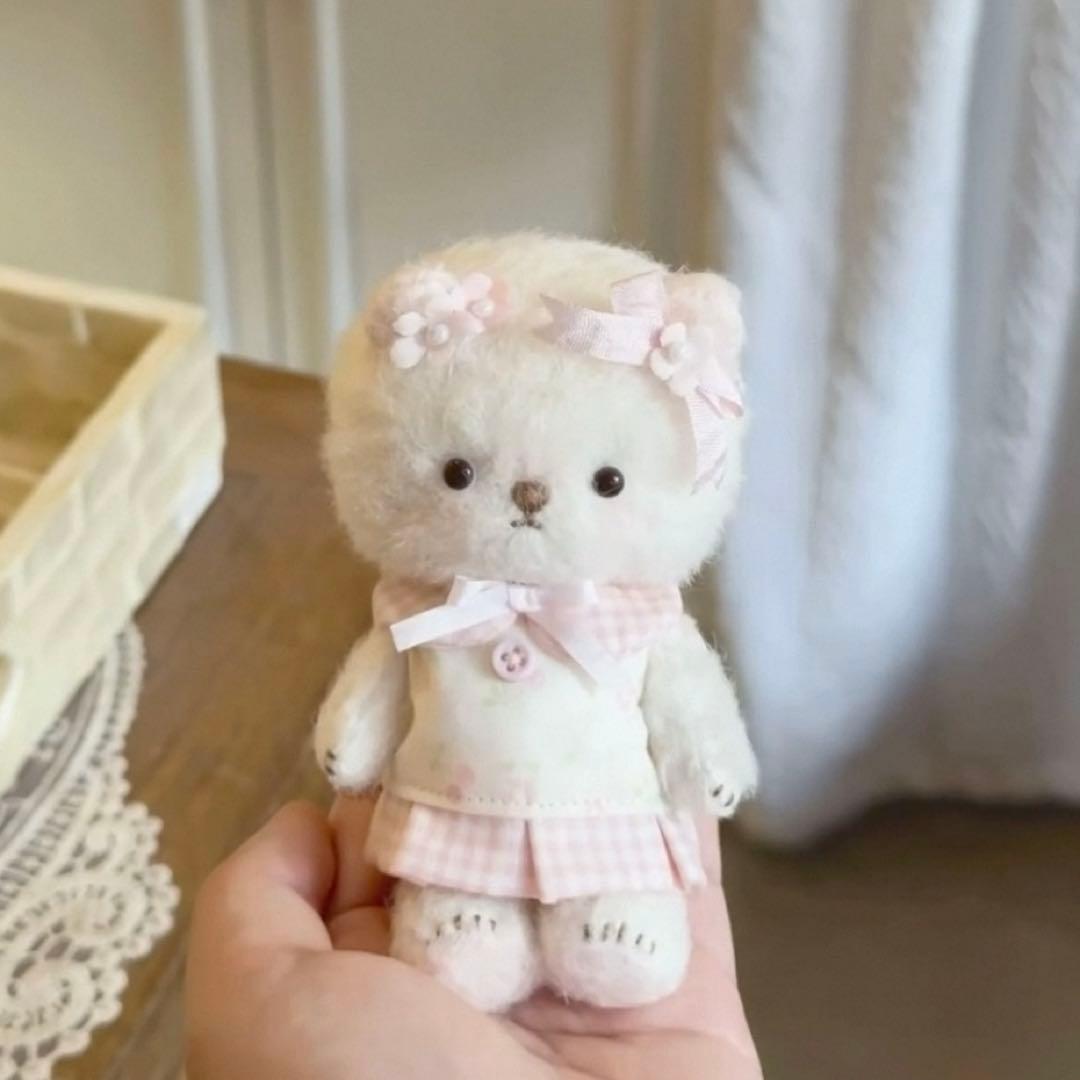 ベイビー仔猫 アーティストベア 海外作家様 ハンドメイド ぬいぐるみ