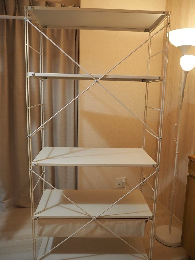 無印スチールユニットシェルフ　ワイド　大