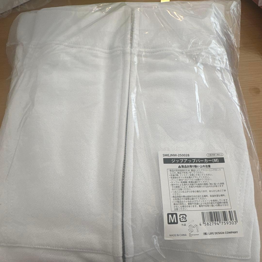 NCT WISH 白 Mサイズ パーカー