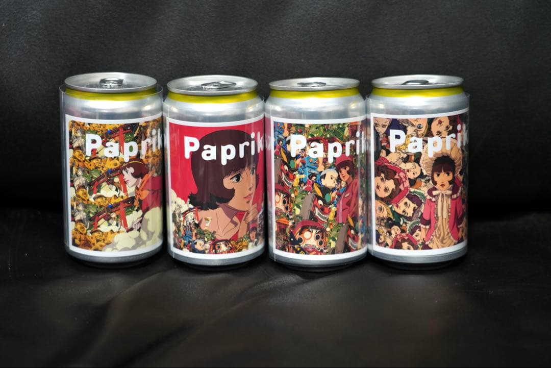 Paprika Label Drink パプリカ 今敏 缶 4本 コンプリート
