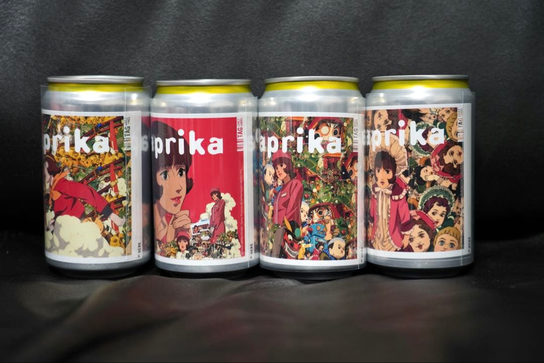 Paprika Label Drink パプリカ 今敏 缶 4本 コンプリート
