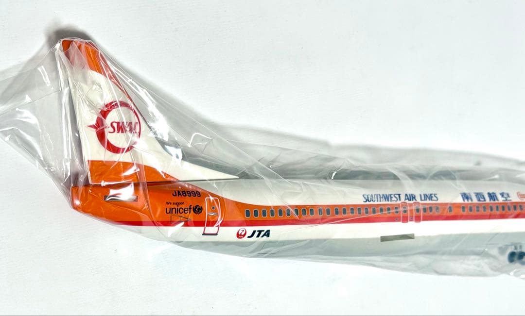 JALUX 1/130 B737-400 JTA 南西航空 SWALジェット