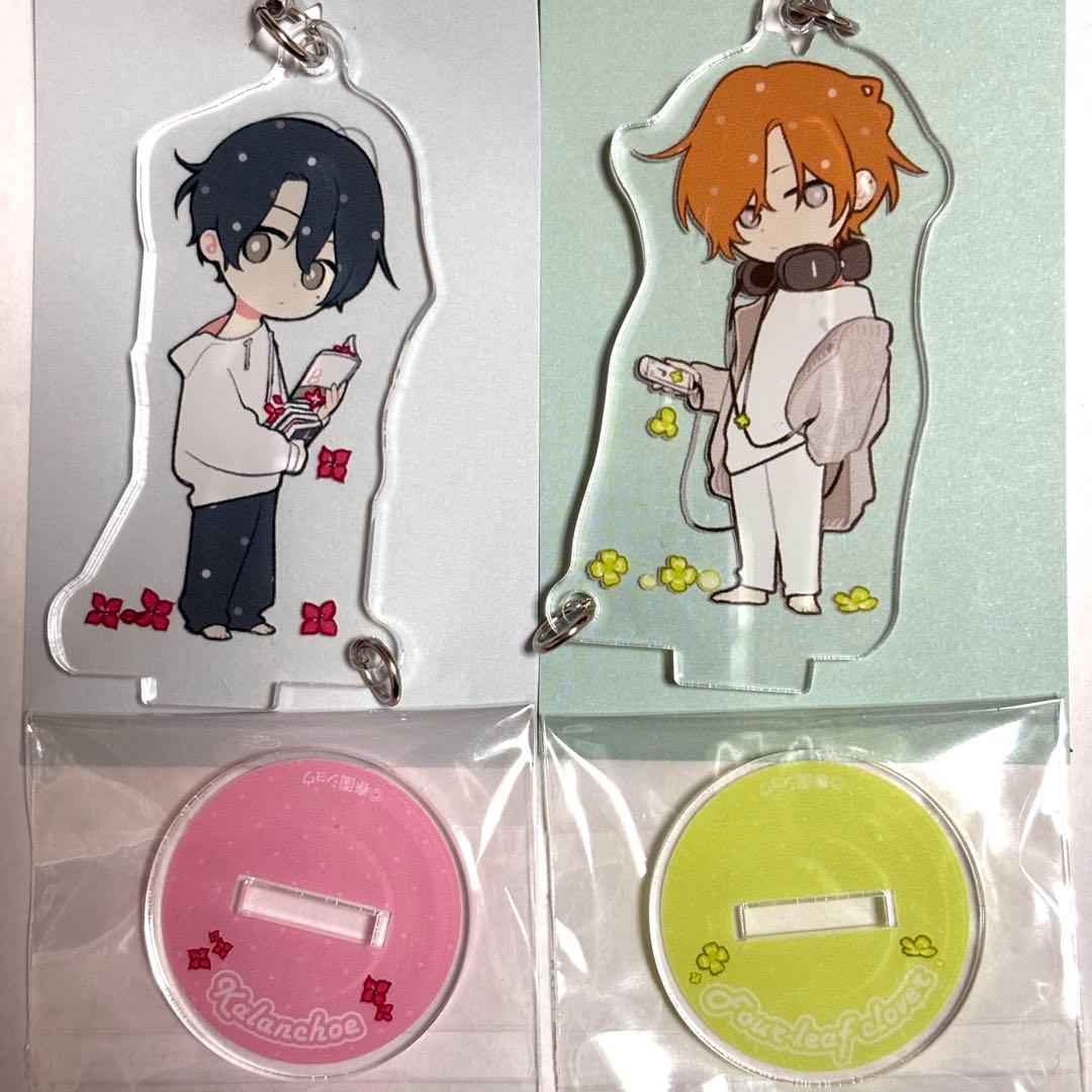 佐々木と宮野　 つながるアクリルチャーム&台座セット