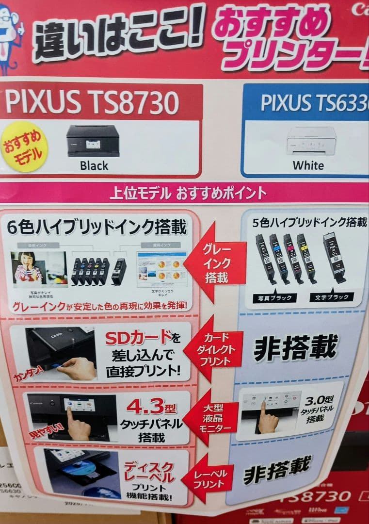 【プロフ必読様】Canon PIXUS TS8730 インクジェットプリンター