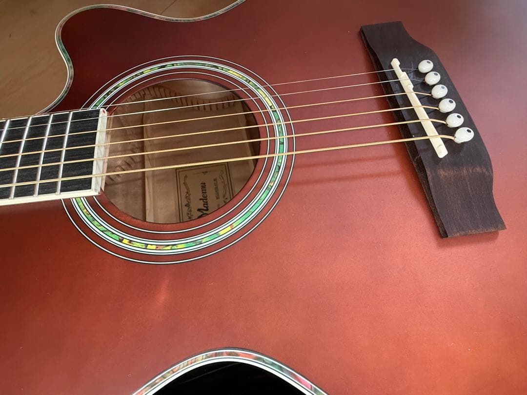 Mademoiselle アコースティックギター ブラウン