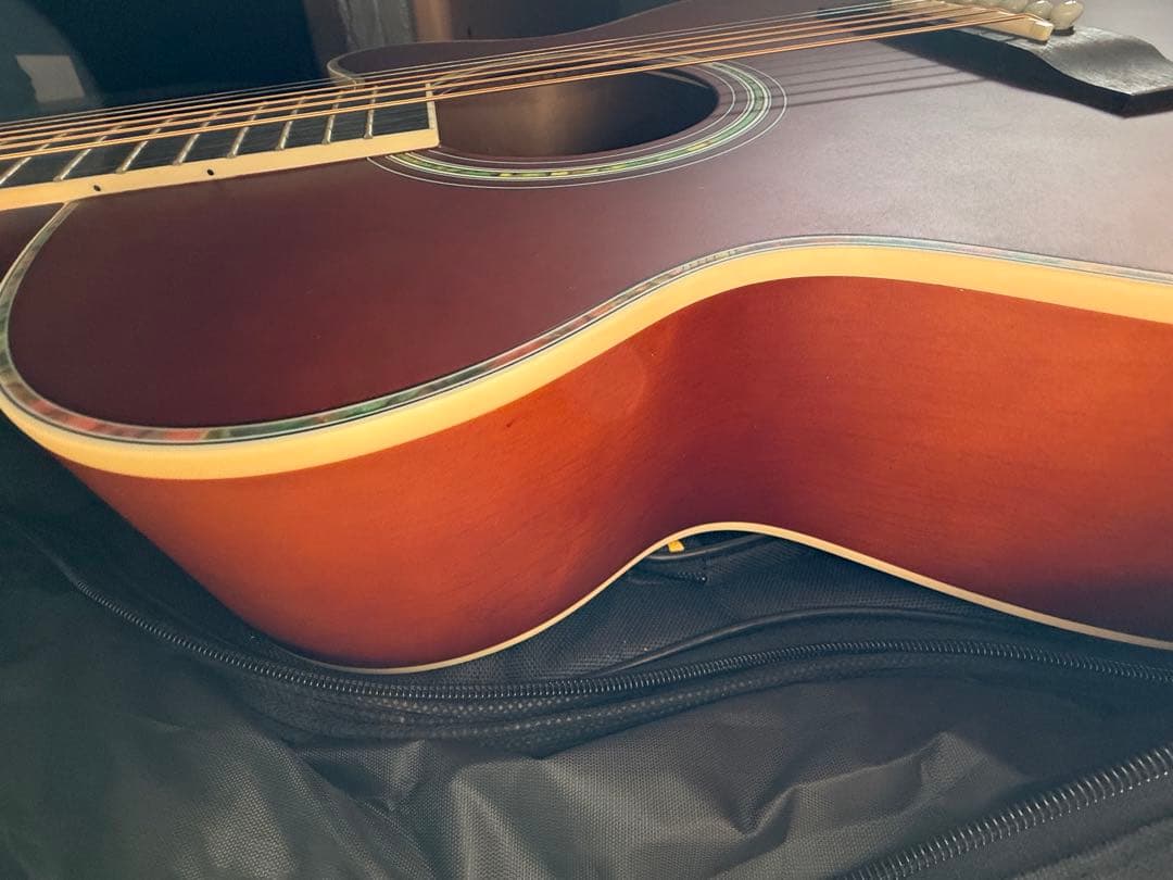 Mademoiselle アコースティックギター ブラウン