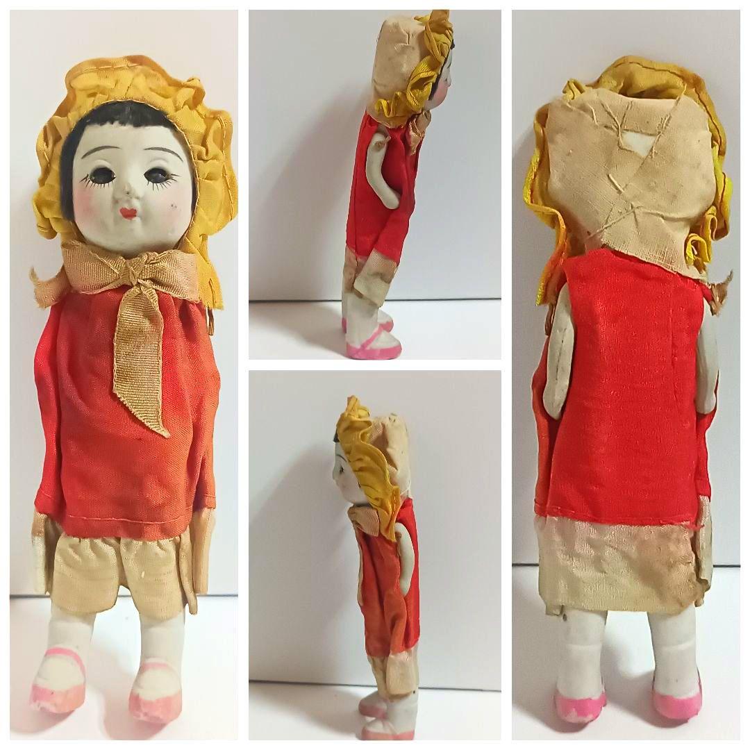 【希少】戦前 サクラビスク 市松人形 コレクション アンティーク 昭和レトロ