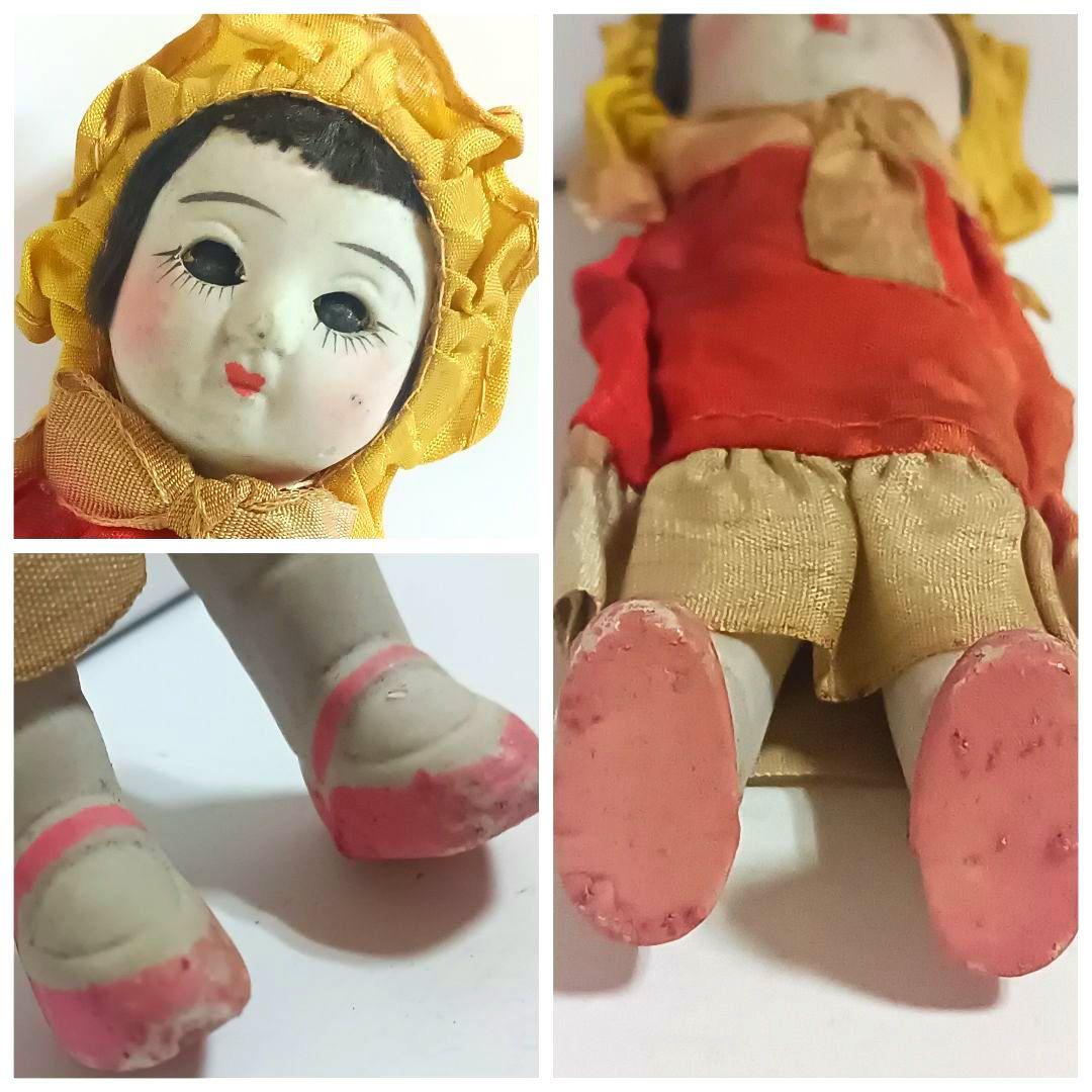 【希少】戦前 サクラビスク 市松人形 コレクション アンティーク 昭和レトロ