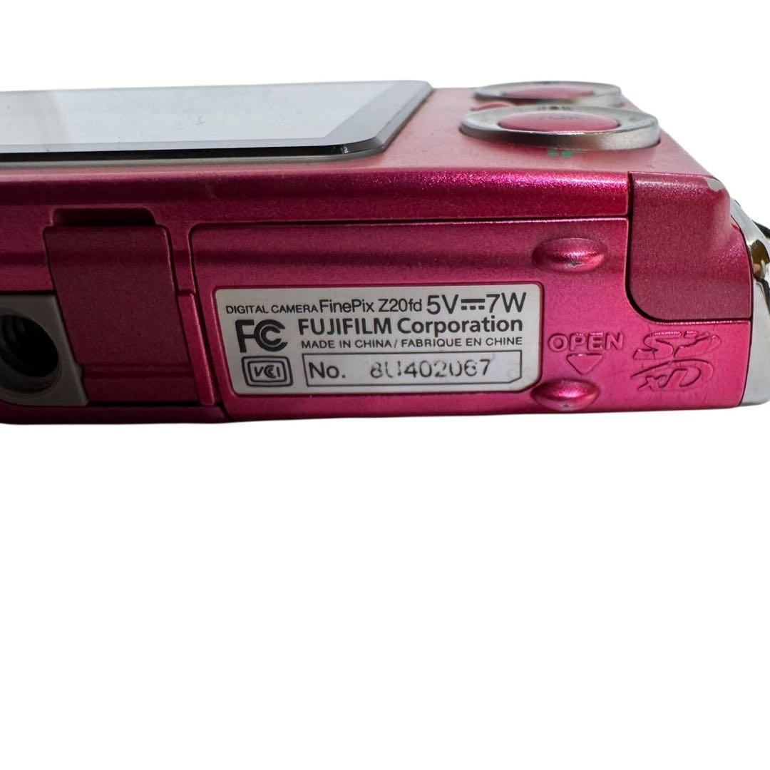 Fujifilm FinePix Z20fd ピンク　コンデジ