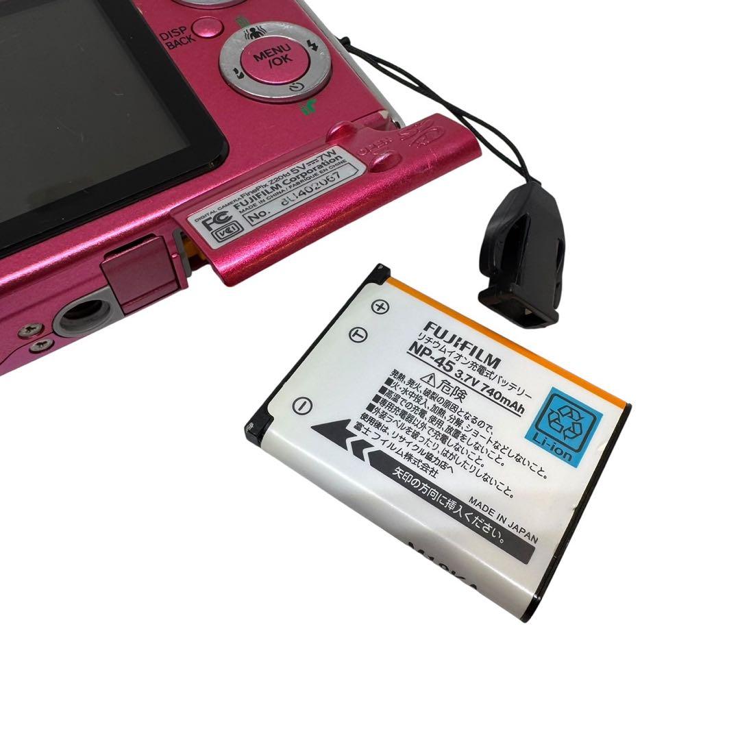Fujifilm FinePix Z20fd ピンク　コンデジ