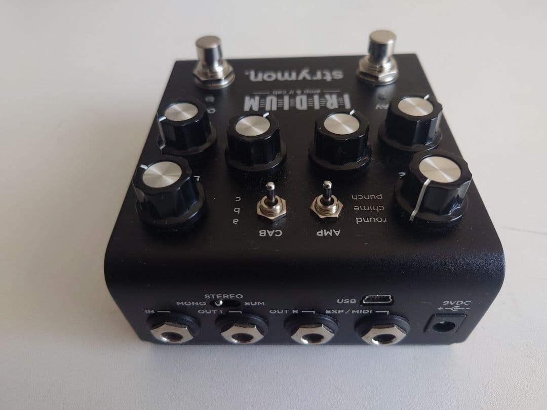 strymon IRIDIUM AMP&CAB エミュレータ