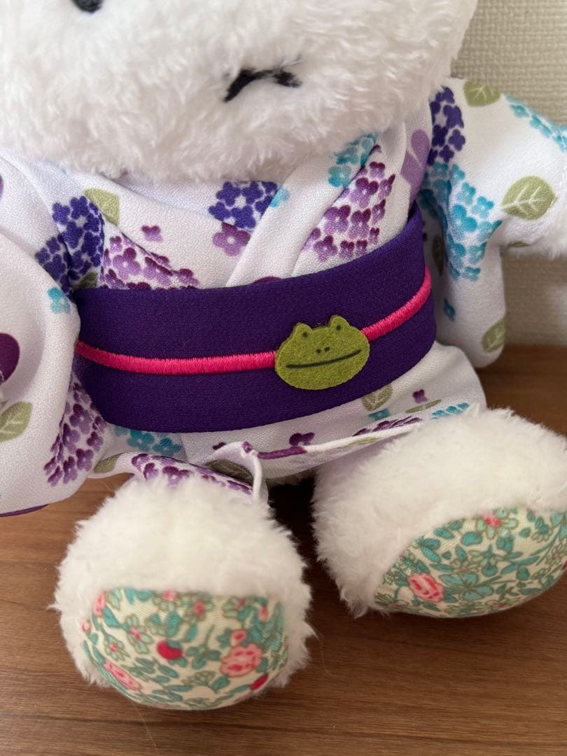 フラワーミッフィー 浴衣着せ替え ぬいぐるみ 2個セット