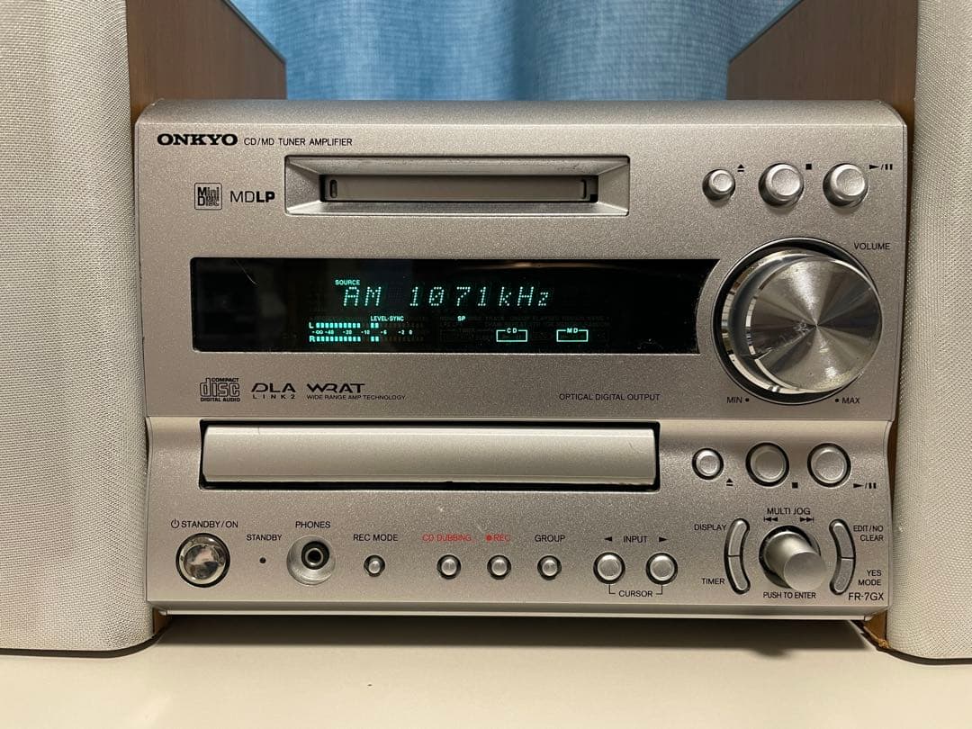 ONKYO FR-7GX MD•CDミニコンポ