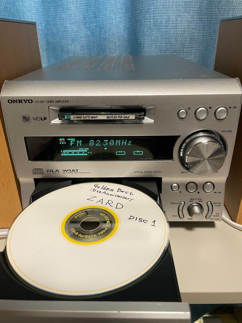 ONKYO FR-7GX MD•CDミニコンポ