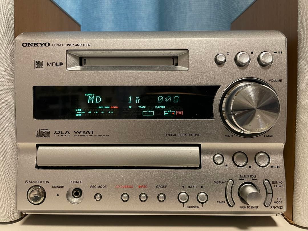 ONKYO FR-7GX MD•CDミニコンポ