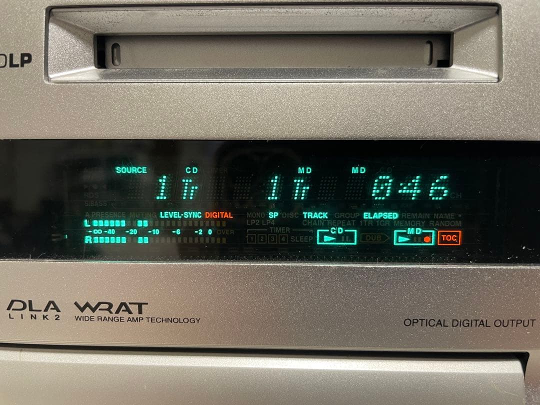 ONKYO FR-7GX MD•CDミニコンポ