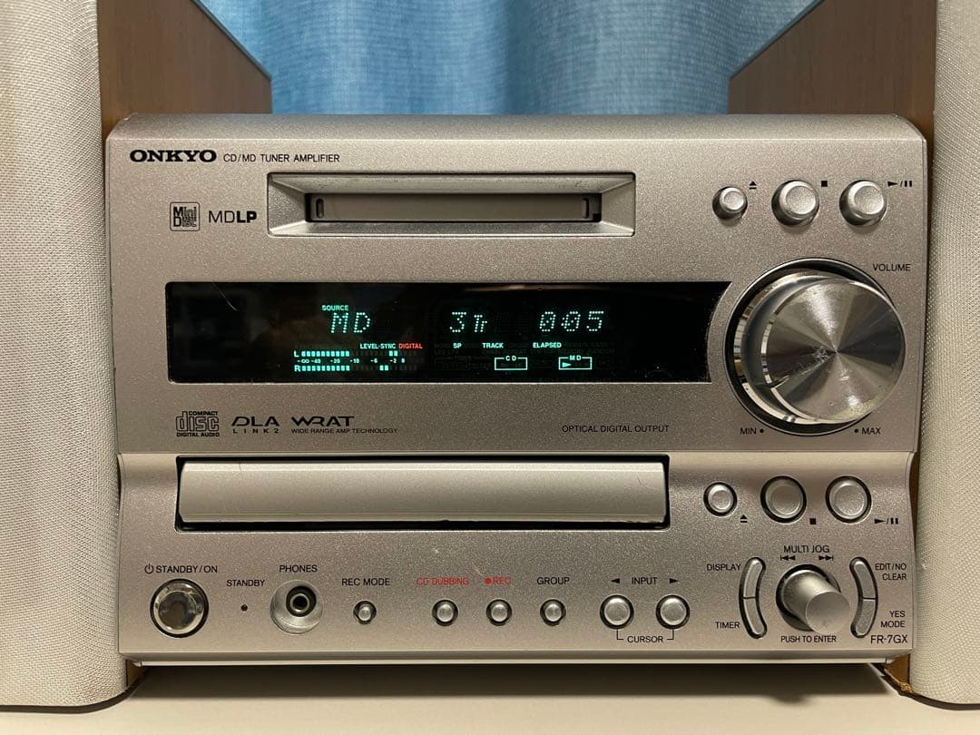 ONKYO FR-7GX MD•CDミニコンポ