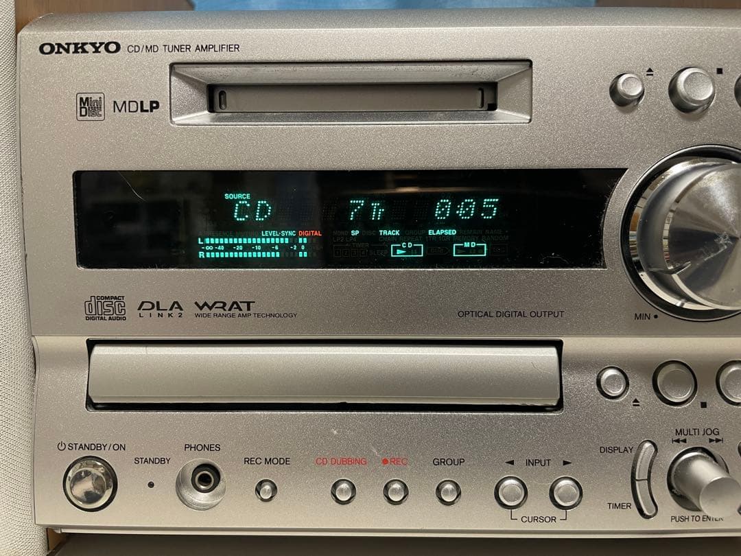 ONKYO FR-7GX MD•CDミニコンポ