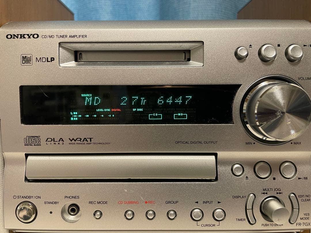 ONKYO FR-7GX MD•CDミニコンポ