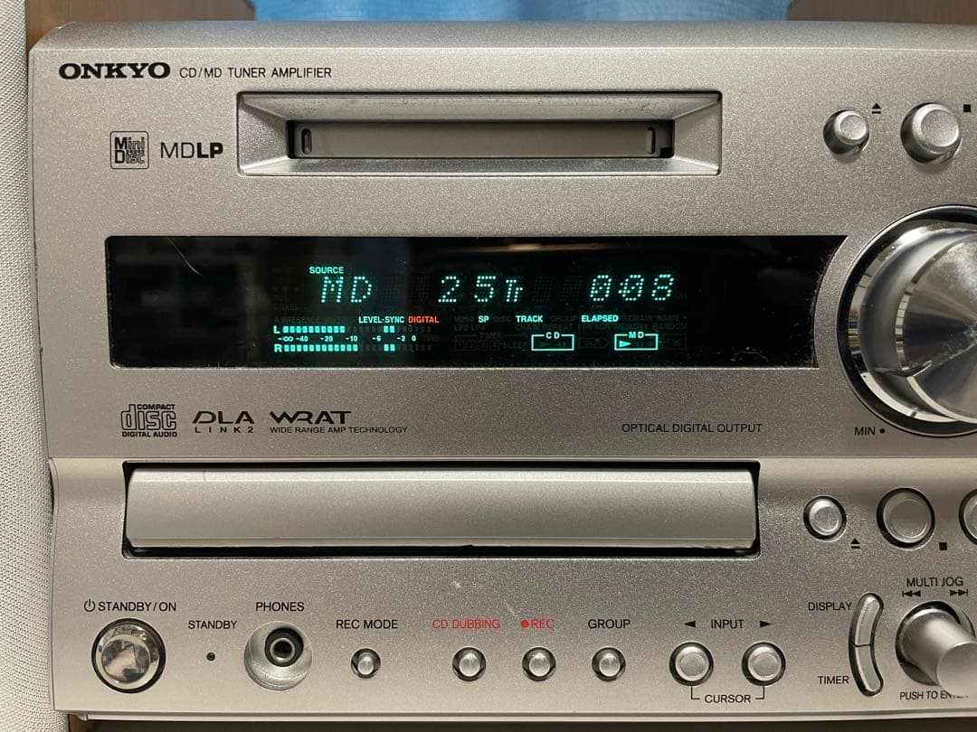 ONKYO FR-7GX MD•CDミニコンポ
