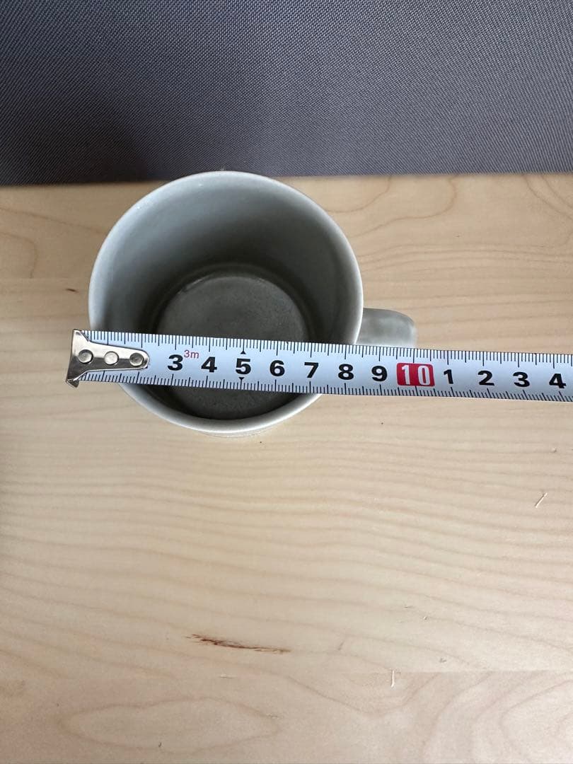 阿部慎太朗　さん　薄いグレーの器　3点セット　※バラ売り不可