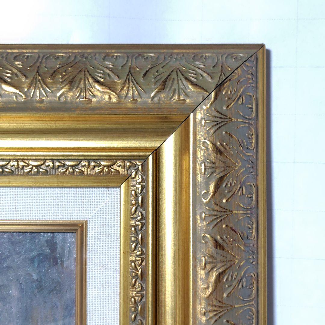 春の花 ルノアール 6号 立体複製名画 額装 油彩画風直筆仕上げ