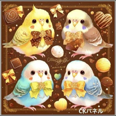 オーダー用インコちゃん パネル