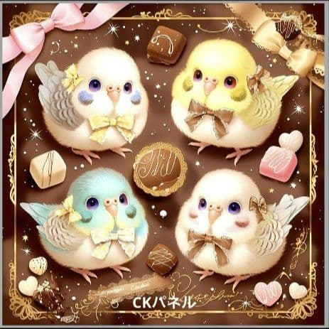 オーダー用インコちゃん パネル