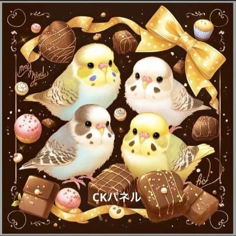 オーダー用インコちゃん パネル