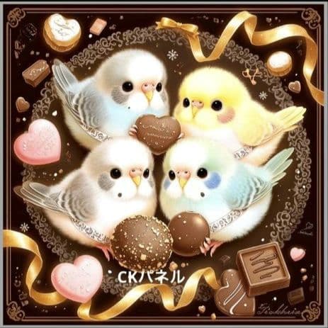 オーダー用インコちゃん パネル