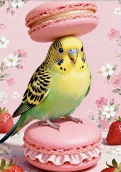 オーダー用インコちゃん パネル