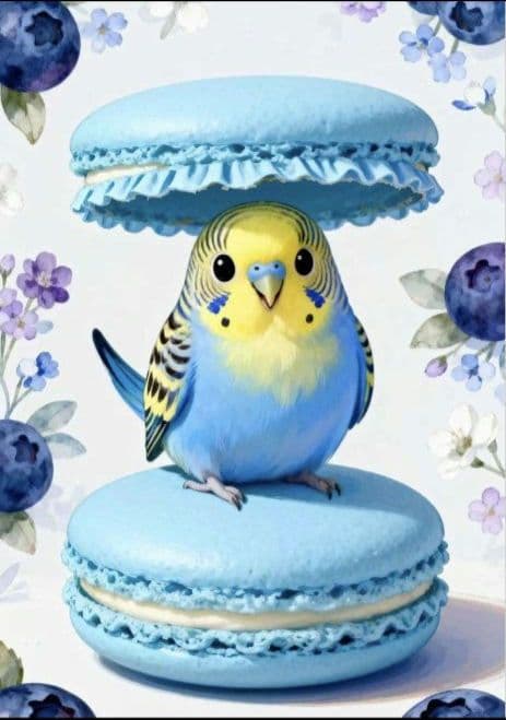 オーダー用インコちゃん パネル