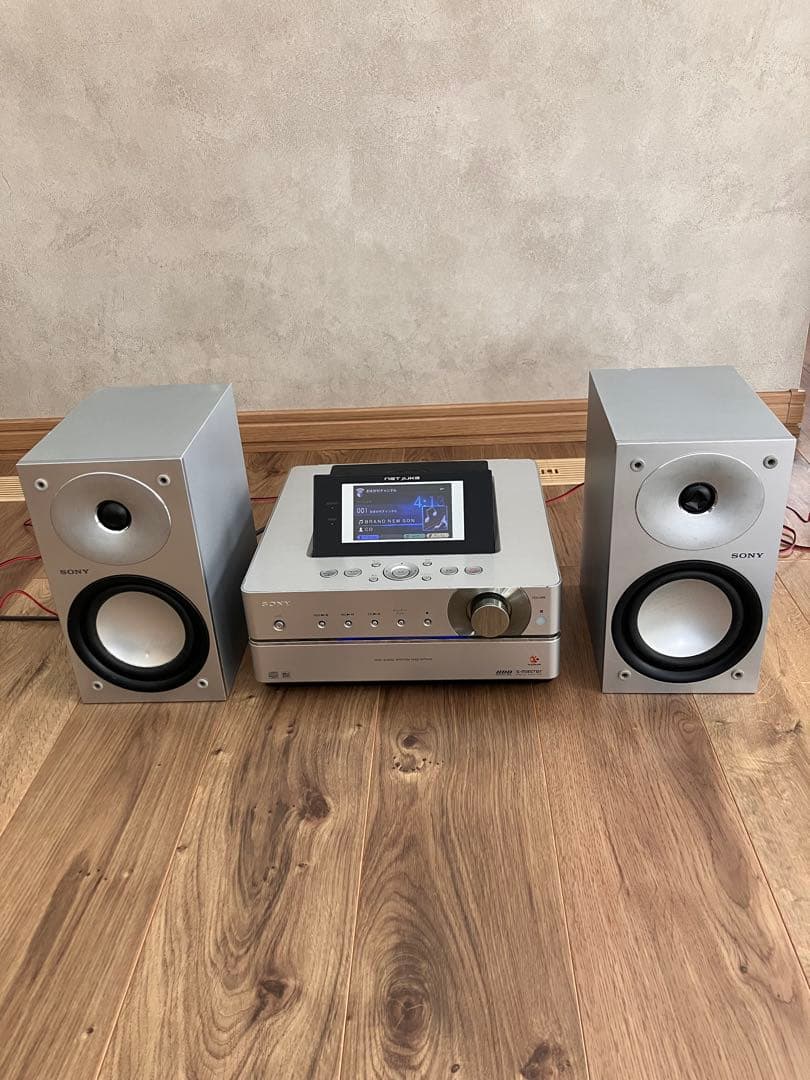 ソニー NAS-M75HD HDDコンポ ネットジューク MDシステム内蔵