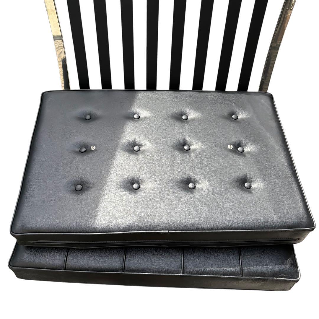 美品　バルセロナチェア　ミッドセンチュリー モダン　本体　PUレザー