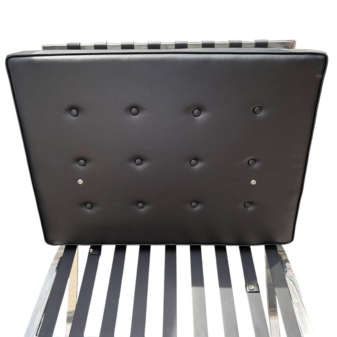 美品　バルセロナチェア　ミッドセンチュリー モダン　本体　PUレザー