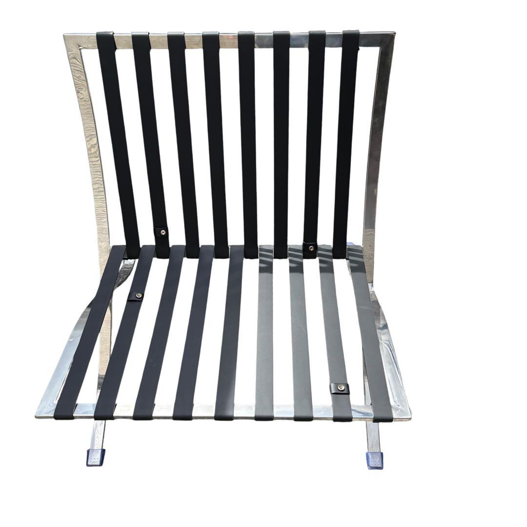 美品　バルセロナチェア　ミッドセンチュリー モダン　本体　PUレザー