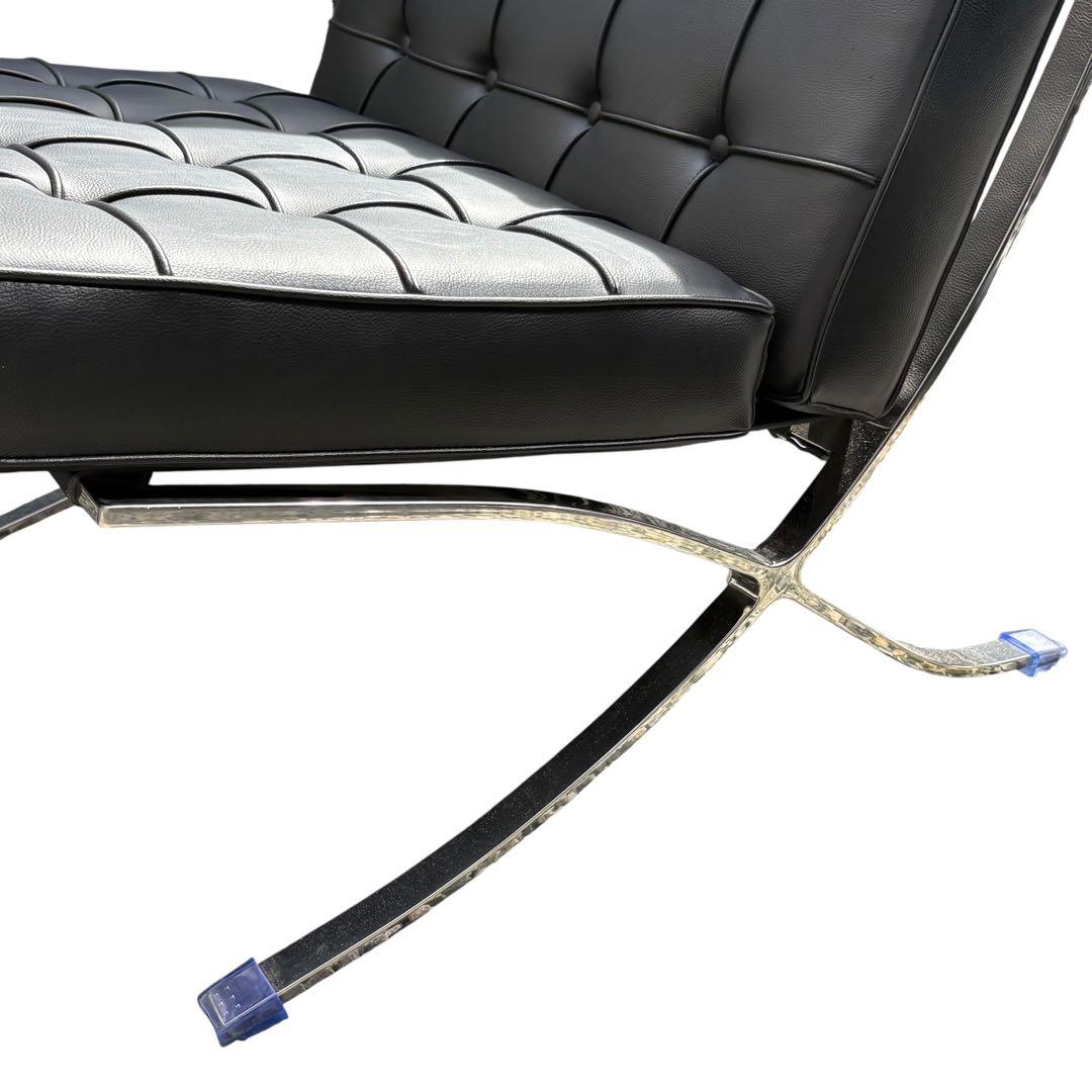 美品　バルセロナチェア　ミッドセンチュリー モダン　本体　PUレザー