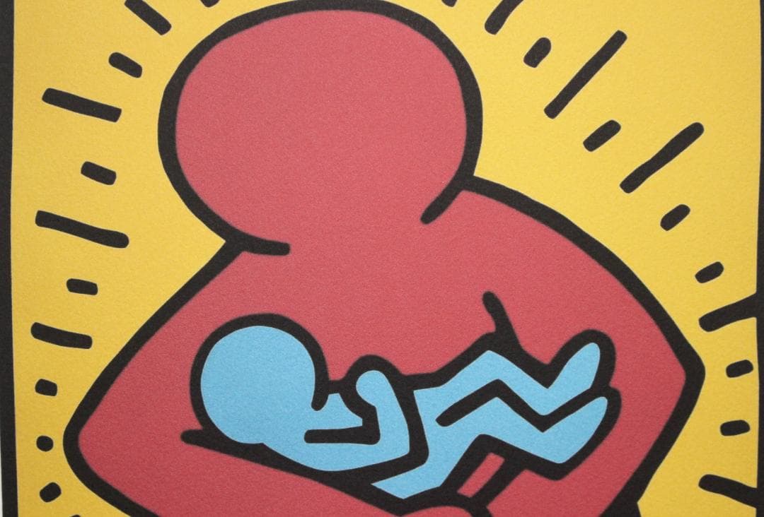 キース・ヘリング【Maternidad】エスタンプリトグラフ 182/250