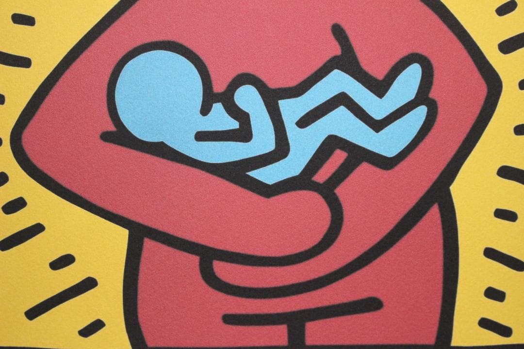 キース・ヘリング【Maternidad】エスタンプリトグラフ 182/250