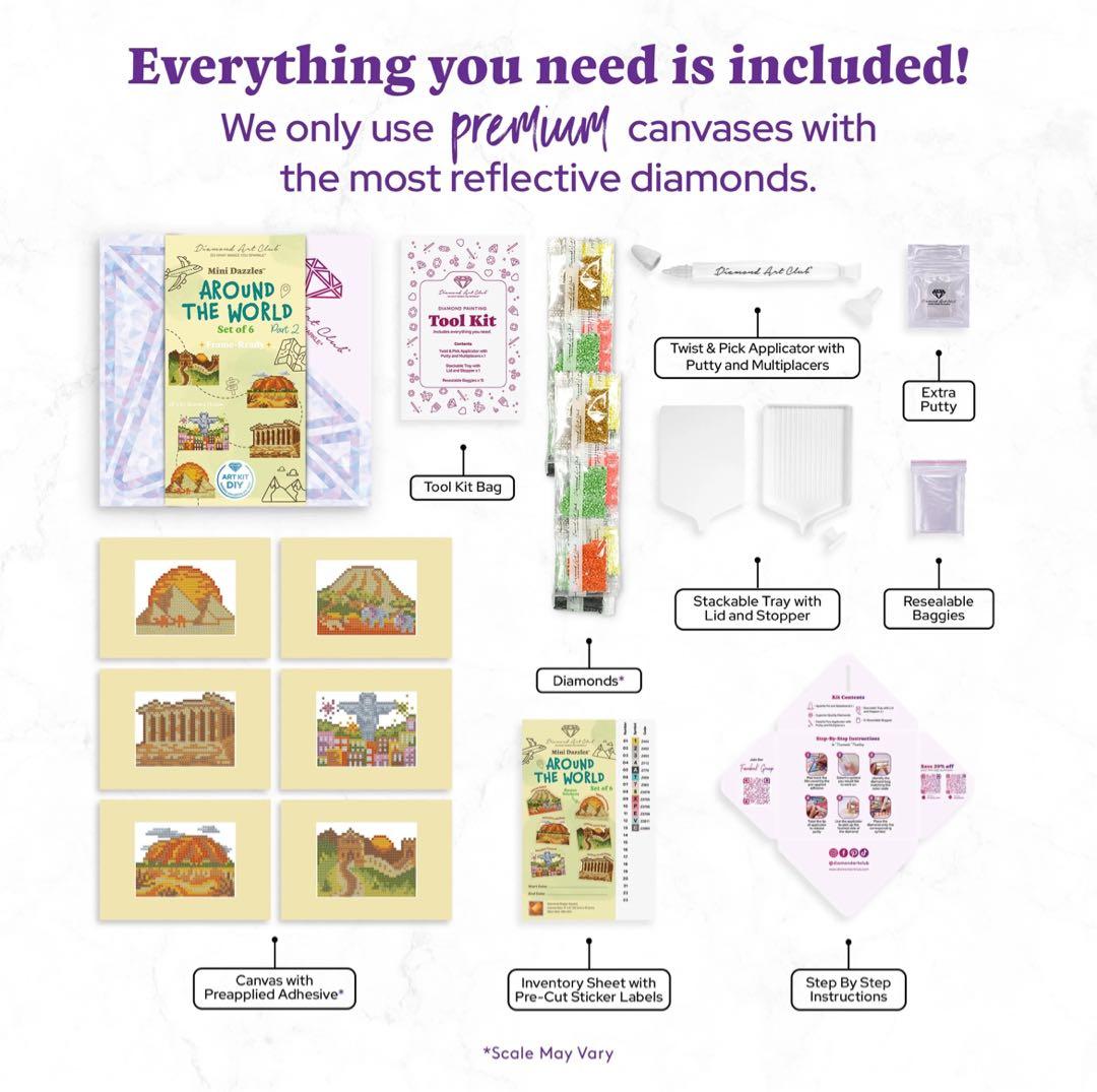 ダイヤモンドアートクラブミニダズルズ