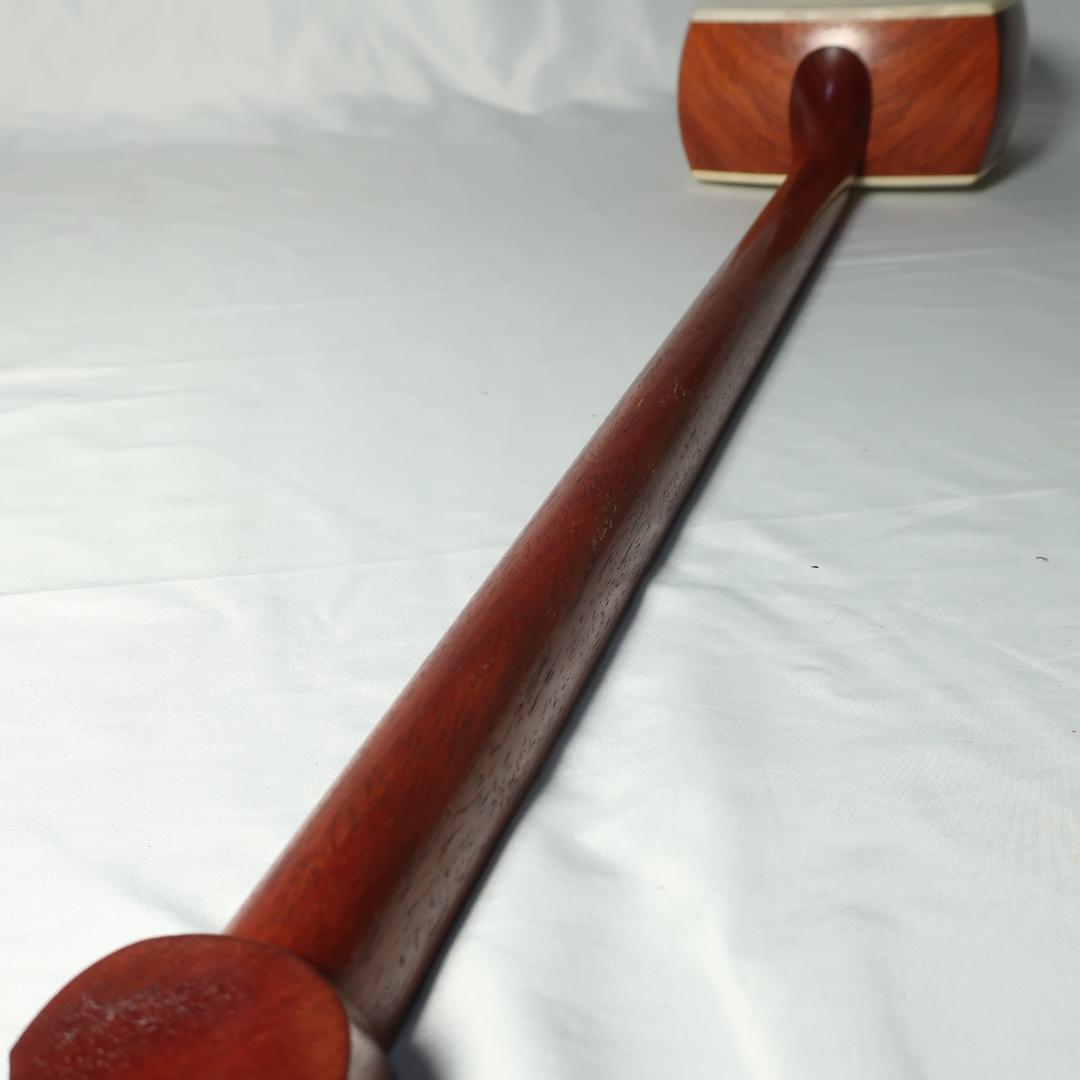 三味線 細棹 撥 ハードケース付 長唄 管理No.6