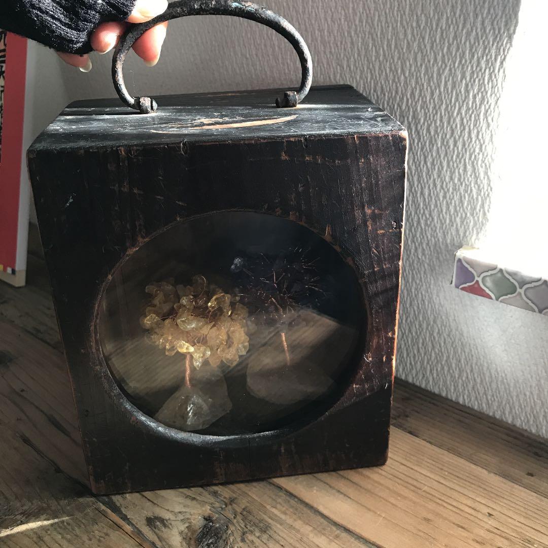鎌倉の骨董屋で購入✨　木製レトロ箱