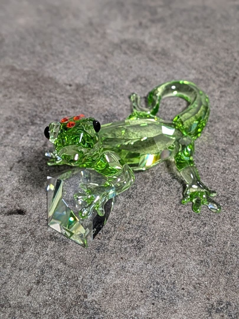 超レア　SCS限定　スワロフスキー　ゲッコー　ヤモリ　美品　箱有