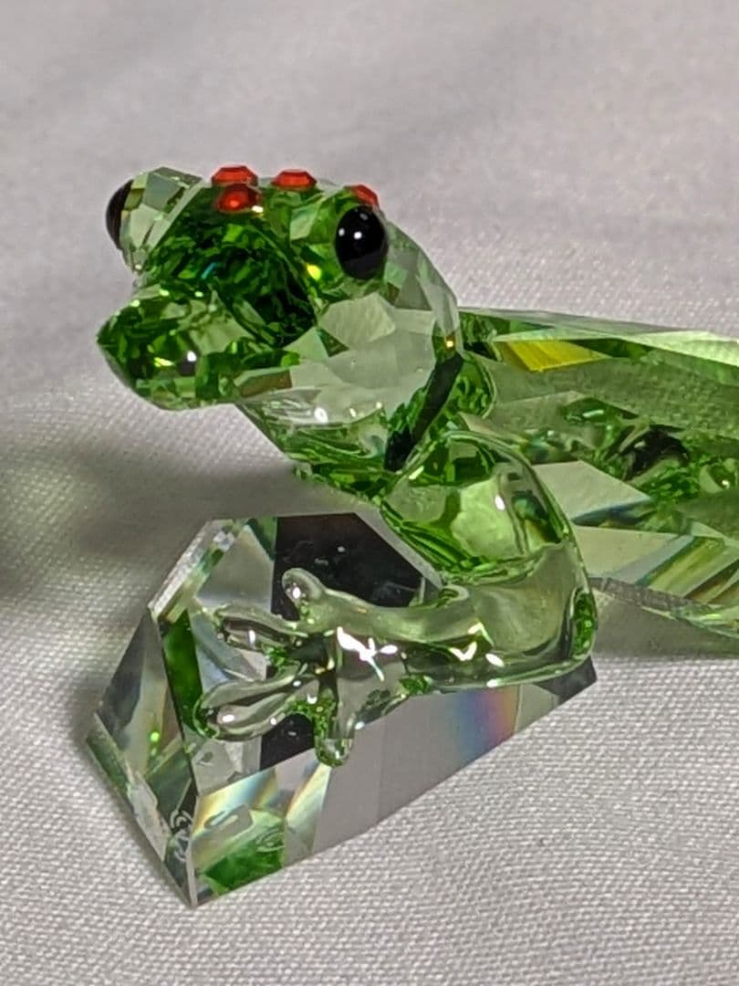 超レア　SCS限定　スワロフスキー　ゲッコー　ヤモリ　美品　箱有