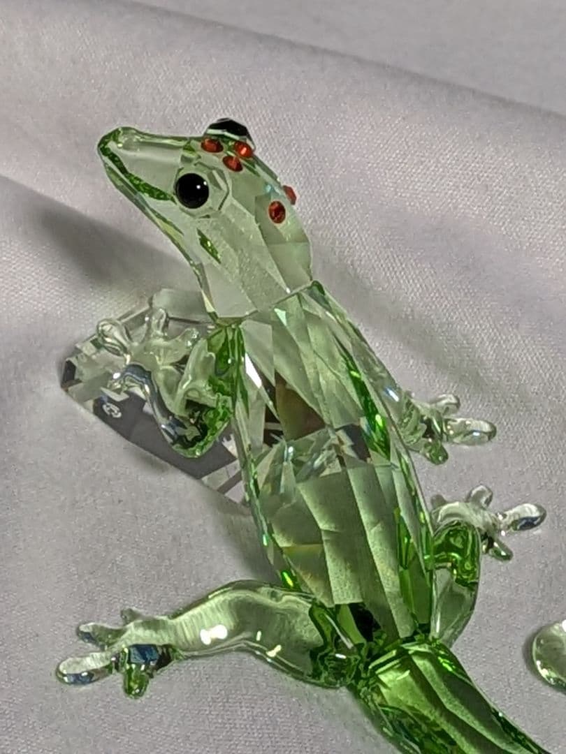 超レア　SCS限定　スワロフスキー　ゲッコー　ヤモリ　美品　箱有